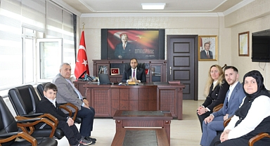 Koro Ekibinden Kaymakam’a Ziyaret