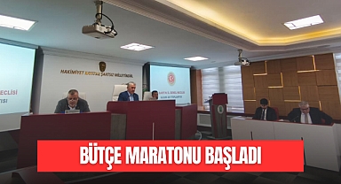 MECLİSTE BÜTÇE MARATONU BAŞLADI