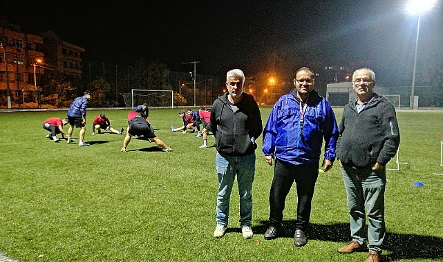 MHP İlçe Başkanı Edebal idmanı ziyaret etti