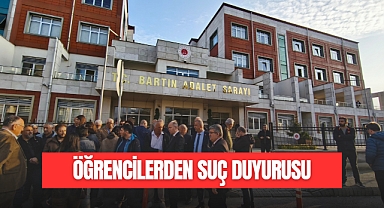 Öğrencilerden Suç Duyurusu