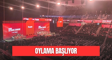 OYLAMA BAŞLIYOR