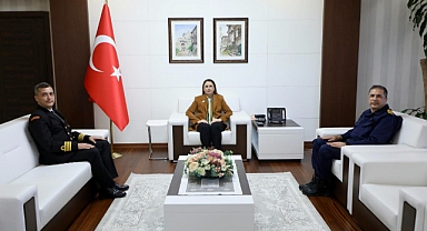 Sahil Güvenlikten Vali Arslan’a Ziyaret