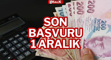 SON BAŞVURU 1 ARALIK
