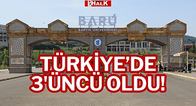 TÜRKİYE’DE 3'ÜNCÜ OLDU!