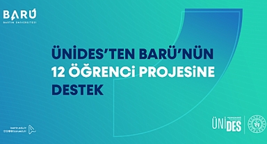 ÜNİDES'TEN 12 ÖĞRENCİYE DESTEK