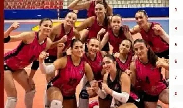 Volley Academy takımının galibiyet serisi sürüyor