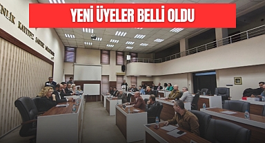 YENİ ÜYELER BELLİ OLDU