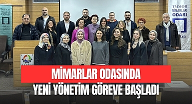 YENİ YÖNETİM GÖREVE BAŞLADI