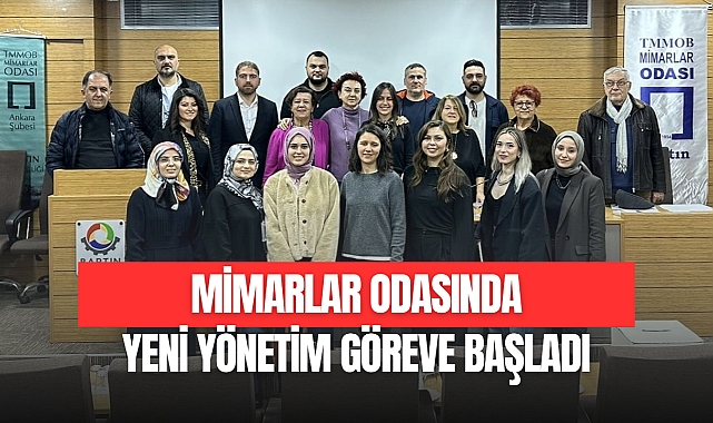YENİ YÖNETİM GÖREVE BAŞLADI