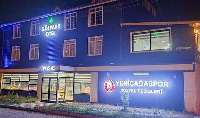 Yeniçağaspor tesisleri göz kamaştırıyor