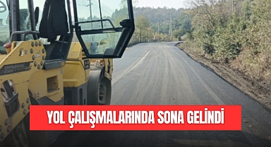 Yol Çalışmalarında Sona Gelindi