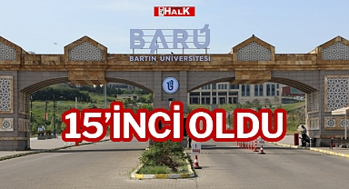 15’İNCİ OLDU