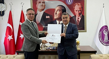 Akdeniz'e Teşekkür Belgesi