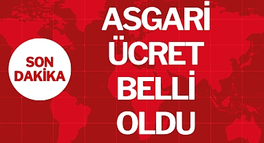 ASGARİ ÜCRET BELLİ OLDU