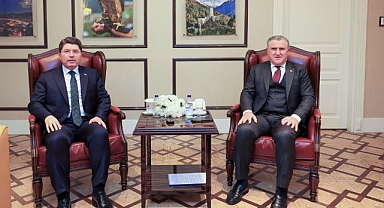 BAKAN TUNÇ, SPOR BAKANI İLE BİR ARAYA GELDİ
