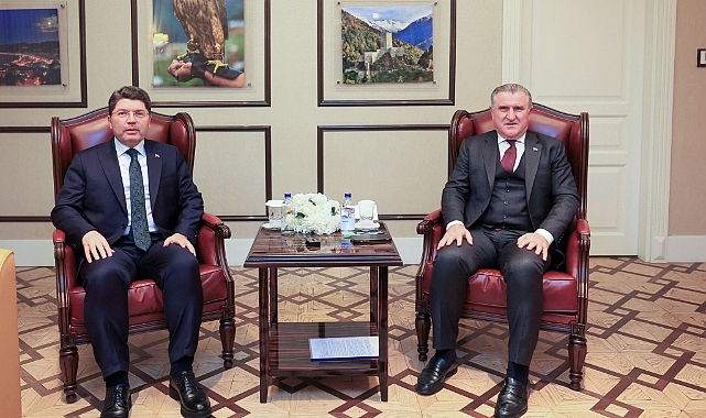 BAKAN TUNÇ, SPOR BAKANI İLE BİR ARAYA GELDİ