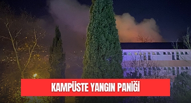 Bartın Ağdacı Kampüsü'nde Yangın Paniği