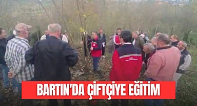 BARTIN'DA ÇİFTÇİYE EĞİTİM