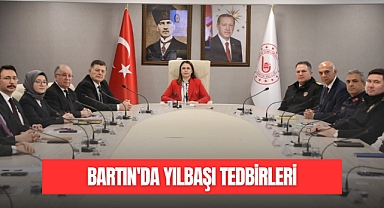 BARTIN'DA YILBAŞI TEDBİRLERİ