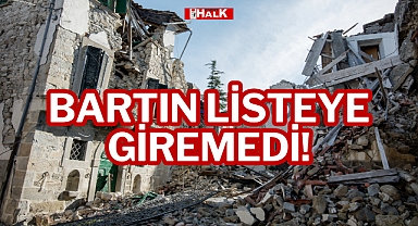 BARTIN LİSTEYE GİREMEDİ!