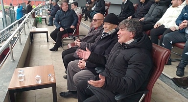 Başkan Maden maçı takip etti