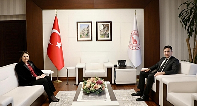 Başsavcı'dan Vali'ye Ziyaret