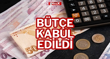 Bütçe Kabul Edildi