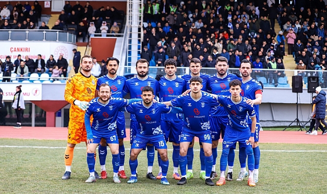 Çankırı FK tek golle kazandı