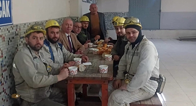 CHP'den Madencilere Ziyaret