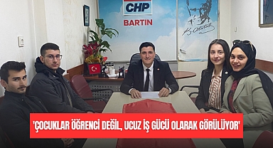 CHP'li Gençlerden MESEM Açıklaması