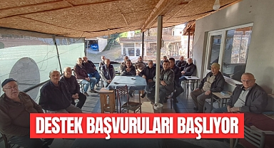 DESTEK BAŞVURULARI BAŞLIYOR
