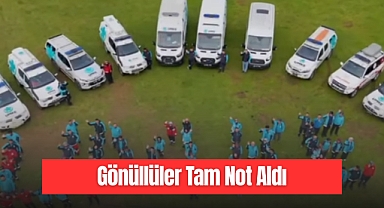 Gönüllüler Tam Not Aldı