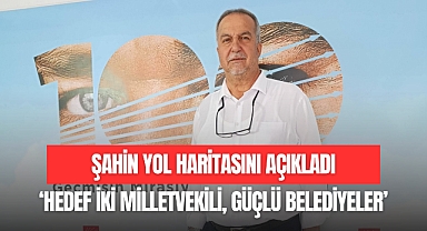 'HEDEF İKİ MİLLETVEKİLİ, GÜÇLÜ BELEDİYELER'