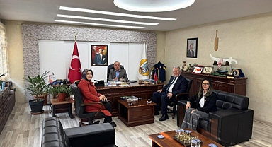 HİZMET-İŞ SENDİKASI’NDAN BAŞKAN’A ZİYARET