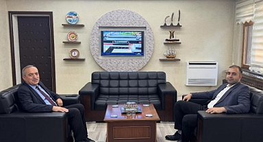 Kaymakam ve Başkan Buluştu