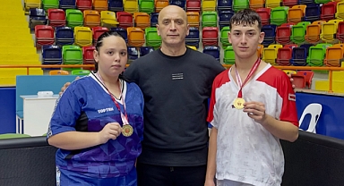 Kick Boks'ta büyük başarı 