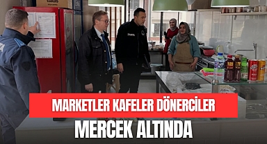 MARKETLER KAFELER DÖNERCİLER MERKEZ ALTINDA