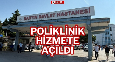 POLİKLİNİK HİZMETE AÇILDI