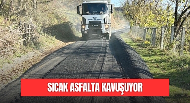 SICAK ASFALTA KAVUŞUYOR