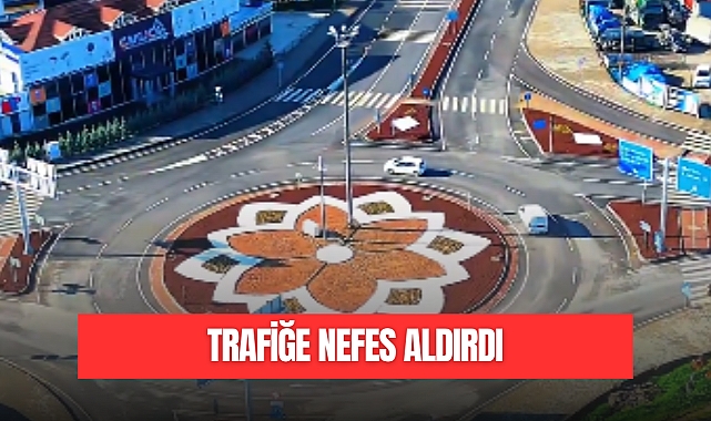 TRAFİĞE NEFES ALDIRDI