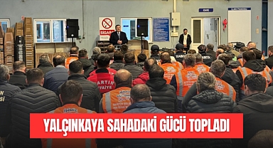 YALÇINKAYA SAHADAKİ GÜCÜ TOPLADI
