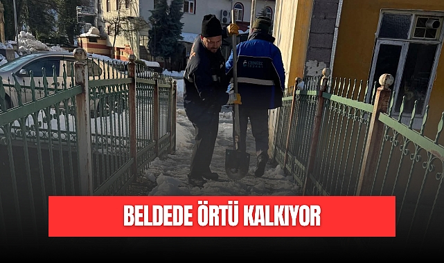 BELDEDE ÖRTÜ KALKIYOR