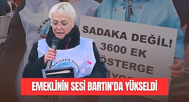 EMEKLİNİN SESİ HÜKÜMET CADDESİNDE