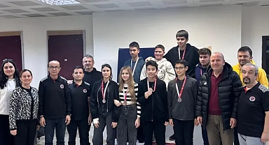 Genç sporcular kıyasıya yarıştı