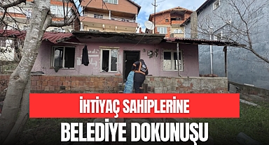İHTİYAÇ SAHİPLERİNE BELEDİYE DOKUNUŞU