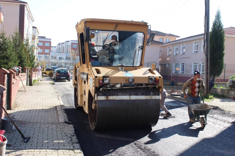 103. Sokak’ta çalışmalar tamamlandı