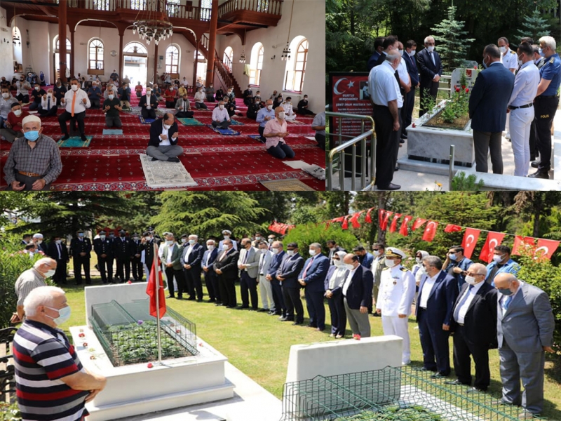15 Temmuz şehitleri dualarla anıldı