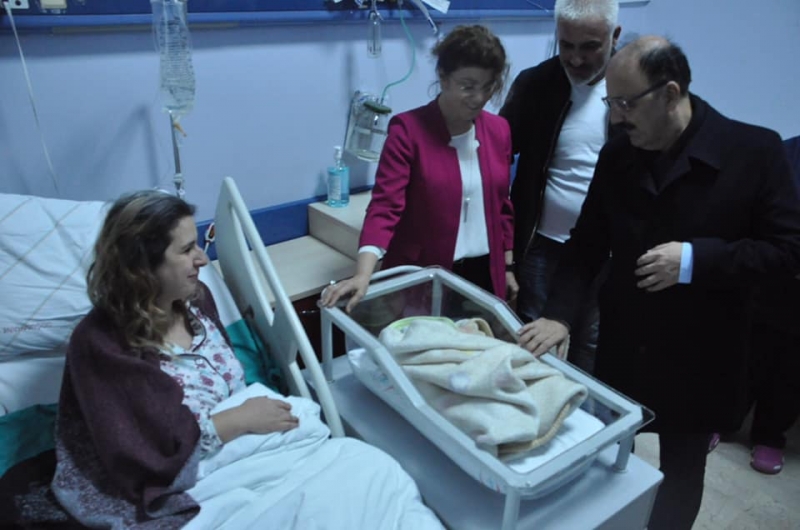 2020’nin ilk bebeği “Utku Berk”