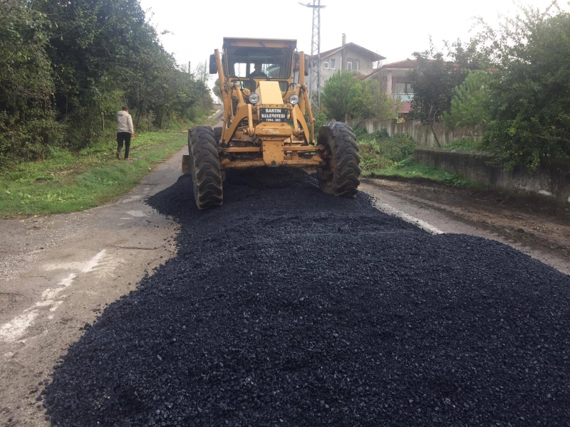 2022 yılında 38 bin 834 ton asfalt kullanıldı
