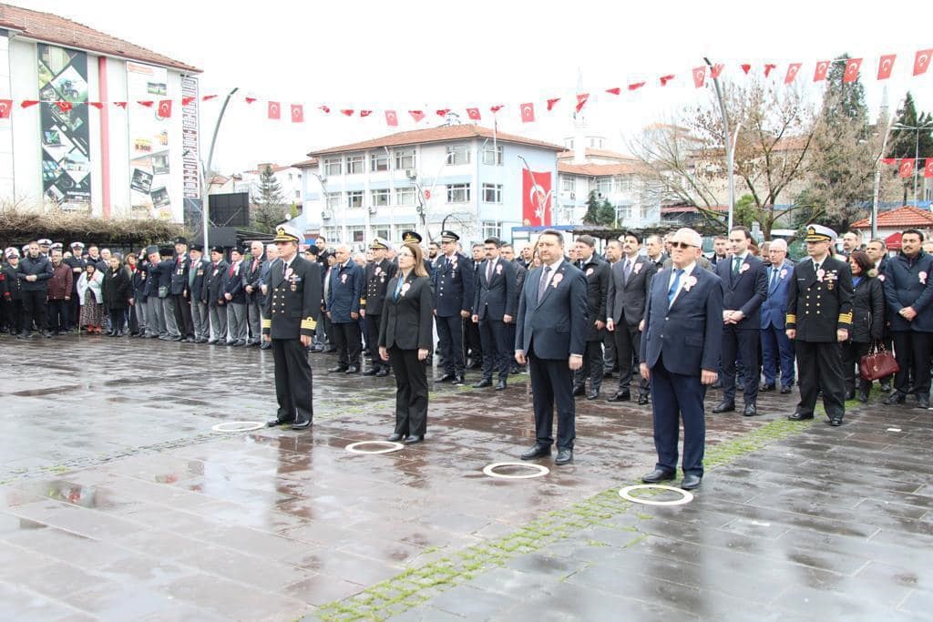Bartın’da ,Çanakkale şehitleri törenlerle anıldı